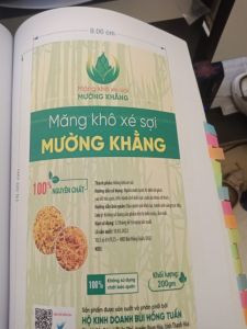 Măng khô xé sợi Mường Khằng