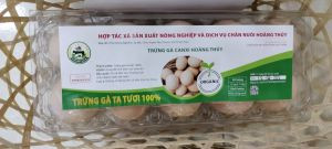 trứng gà can xi, sản phẩm ocop 2 sao Mậu Lâm