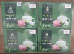 Hương mộc trà lạc tiên - lá sen